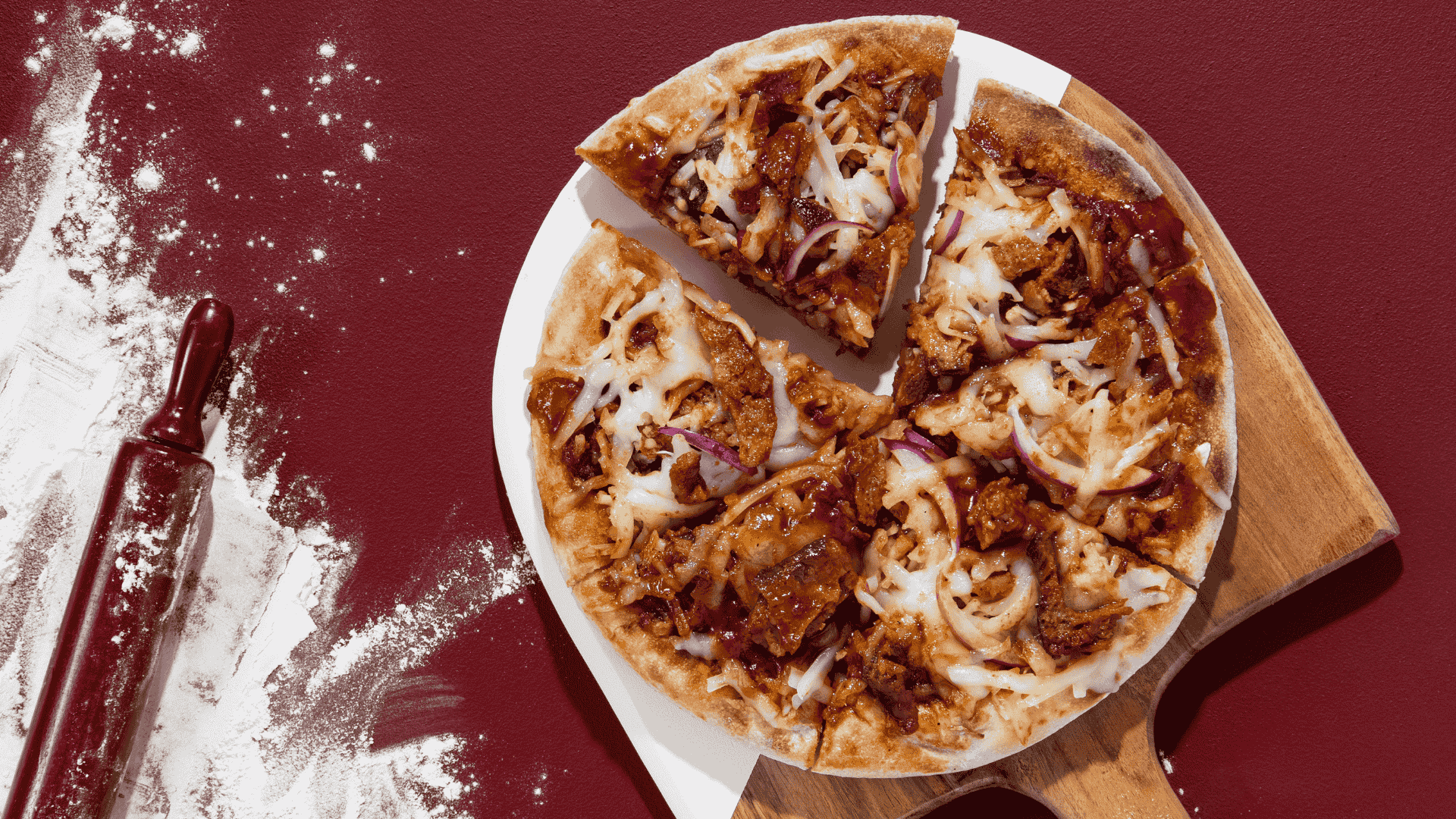 BBQ Chick'n Pizza | Enjoy Plant-Based Pizza – Order Now